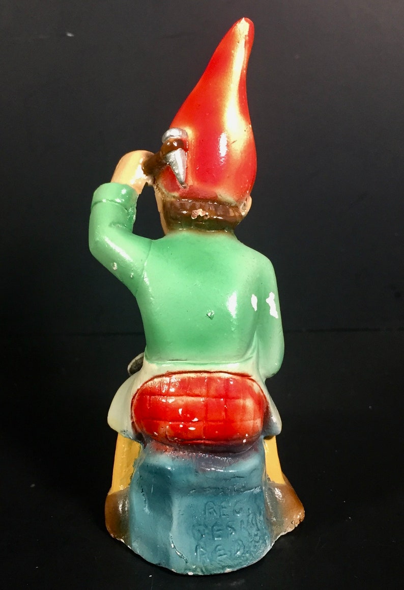 Patrick/'s Day Decor Vintage Reduced Leprechaun Pixie Cobbler Shoemaker Stamped Republic of Ireland Ceramic Glazed Figure St