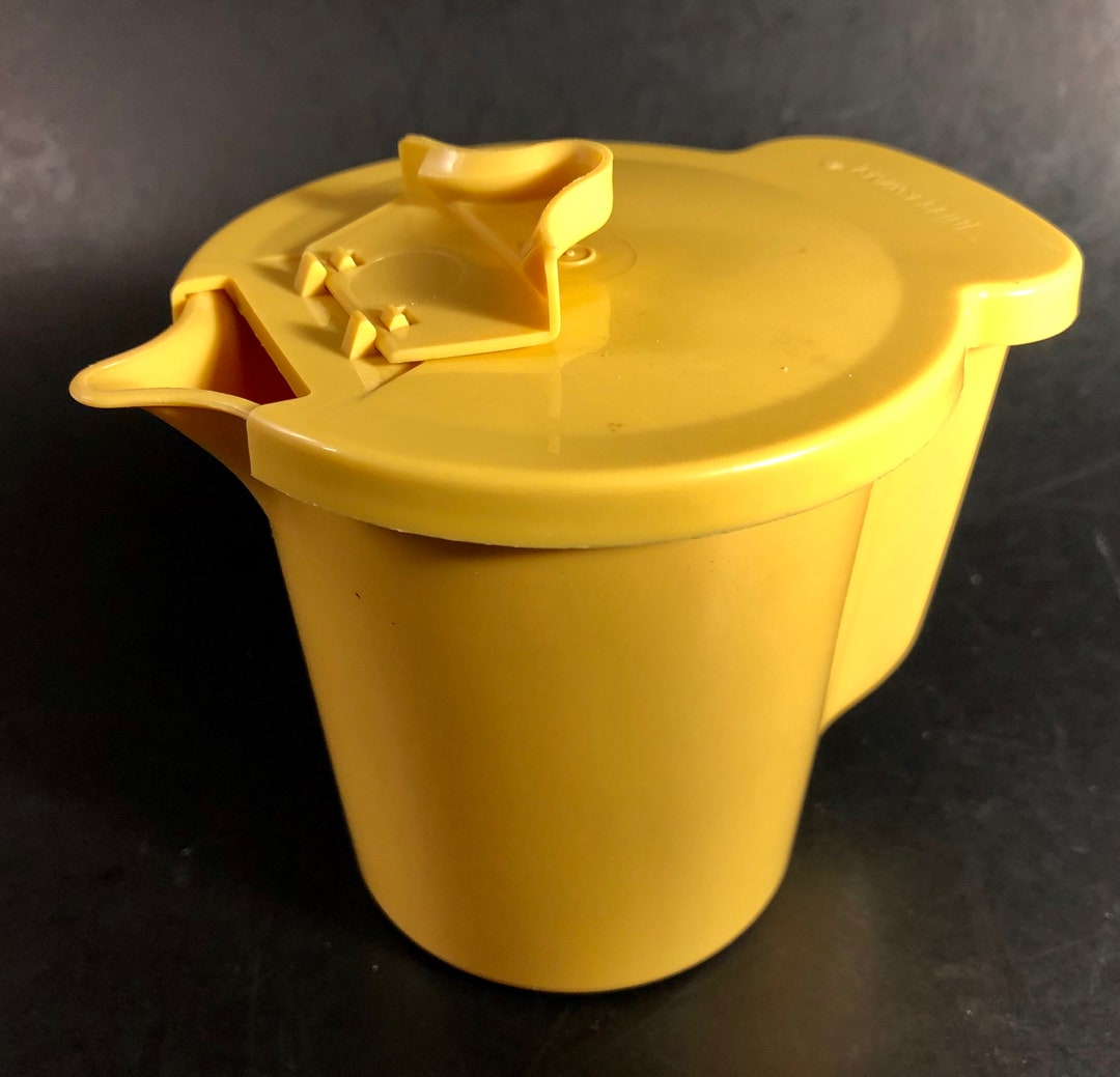 Tupperware Creamer Pitcher Syrup Pitcher Made in USA Excellent Etsy