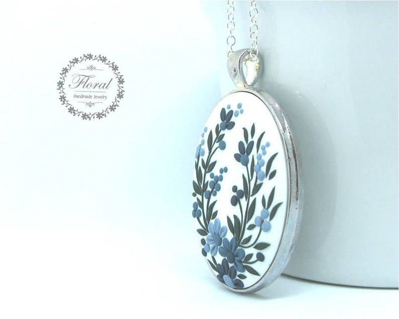 Personalized Birth Flower Necklace Birthday Gift for Her - Etsy