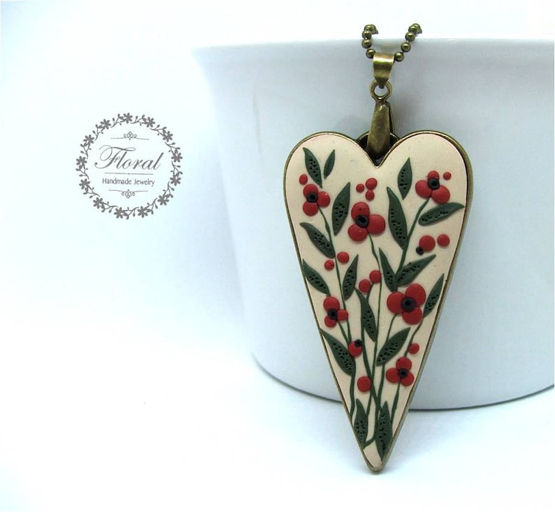 heart necklace for wife