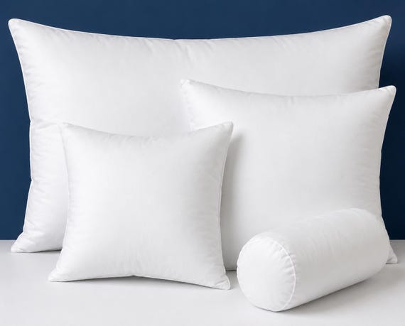Polyester Pillow Insert: Hypoallergenic Fiber Filled Throw Pillow Form