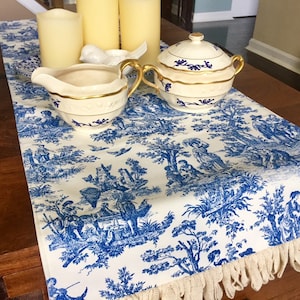 Handwoven Dish Towel - Blue Pattern - The Henry Ford