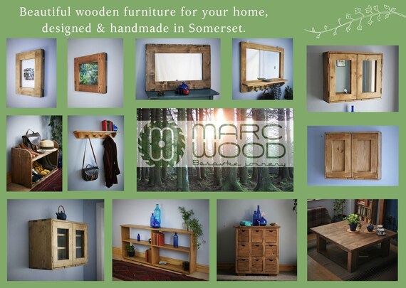 Multiple Aperture Picture Photo Frame 6 X 4 Dark Wood Artisan Crafted Sustainable Natural Wooden Multi Custom Handmade Somerset Uk