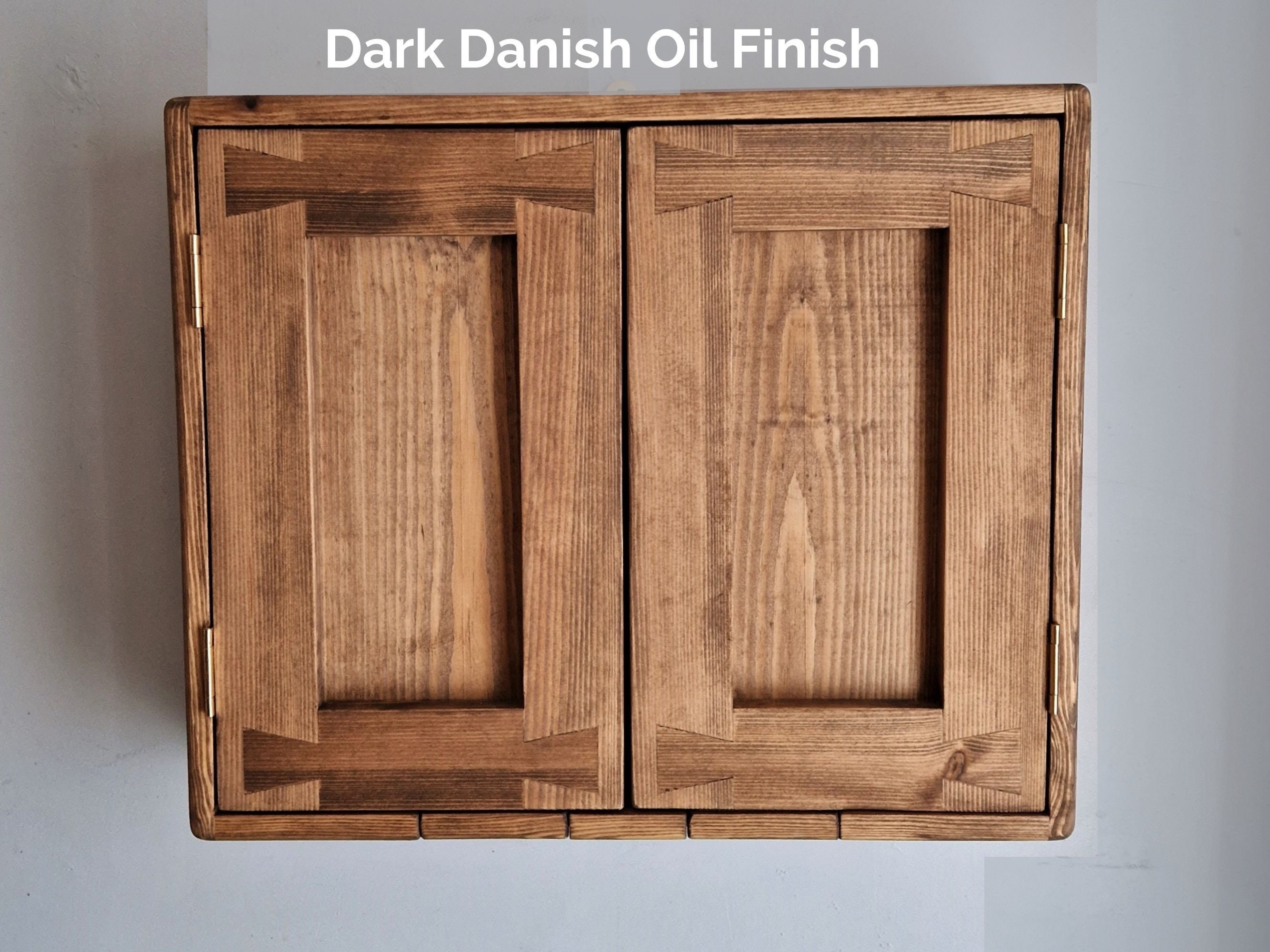 Wooden Bathroom Medicine Wall Cabinet 50H X 60W X 14D Cm 2 - Etsy UK