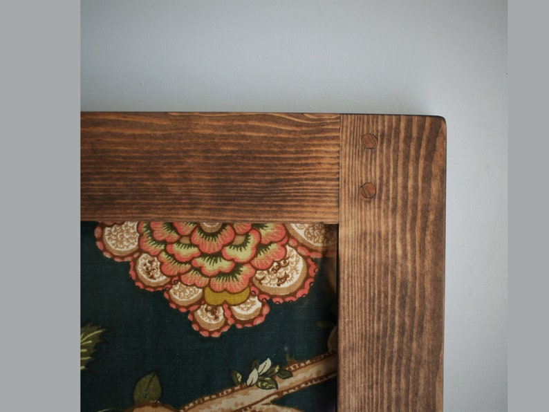 Large wooden chunky frame for photo, picture & artwork 16 x 20 inch, rustic industrial, minimalist, farmhouse, custom handmade Somerset UK image 4