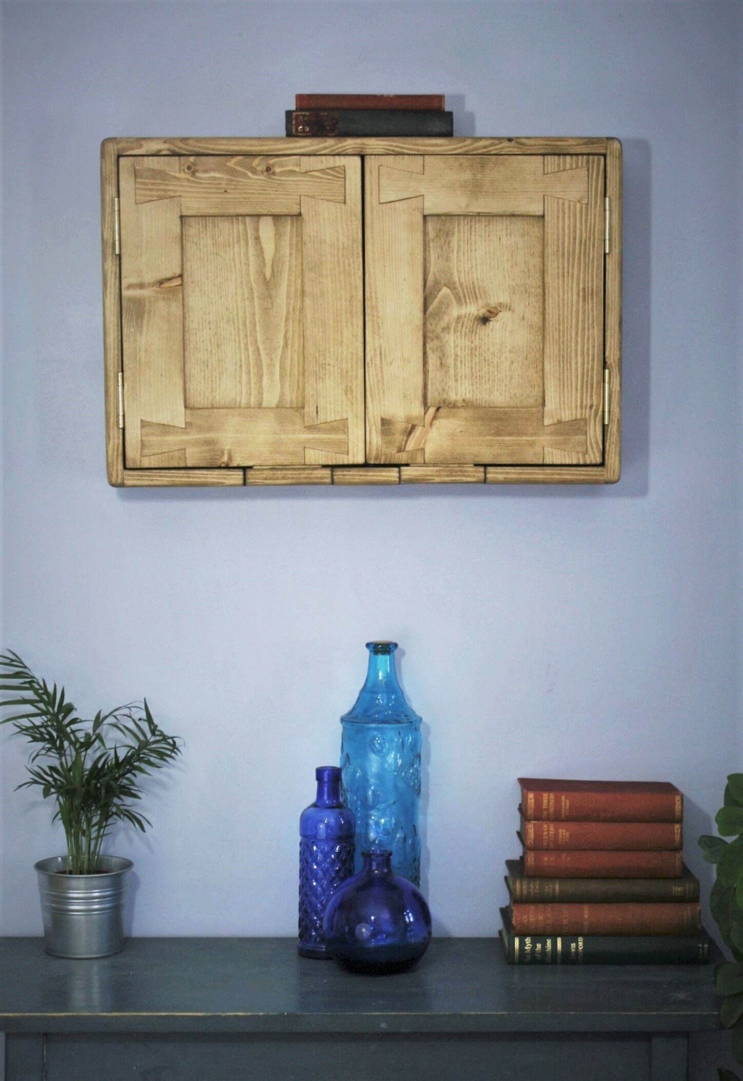 Wooden Wall Cupboard for Hallway Mud Boot Room Utility Etsy