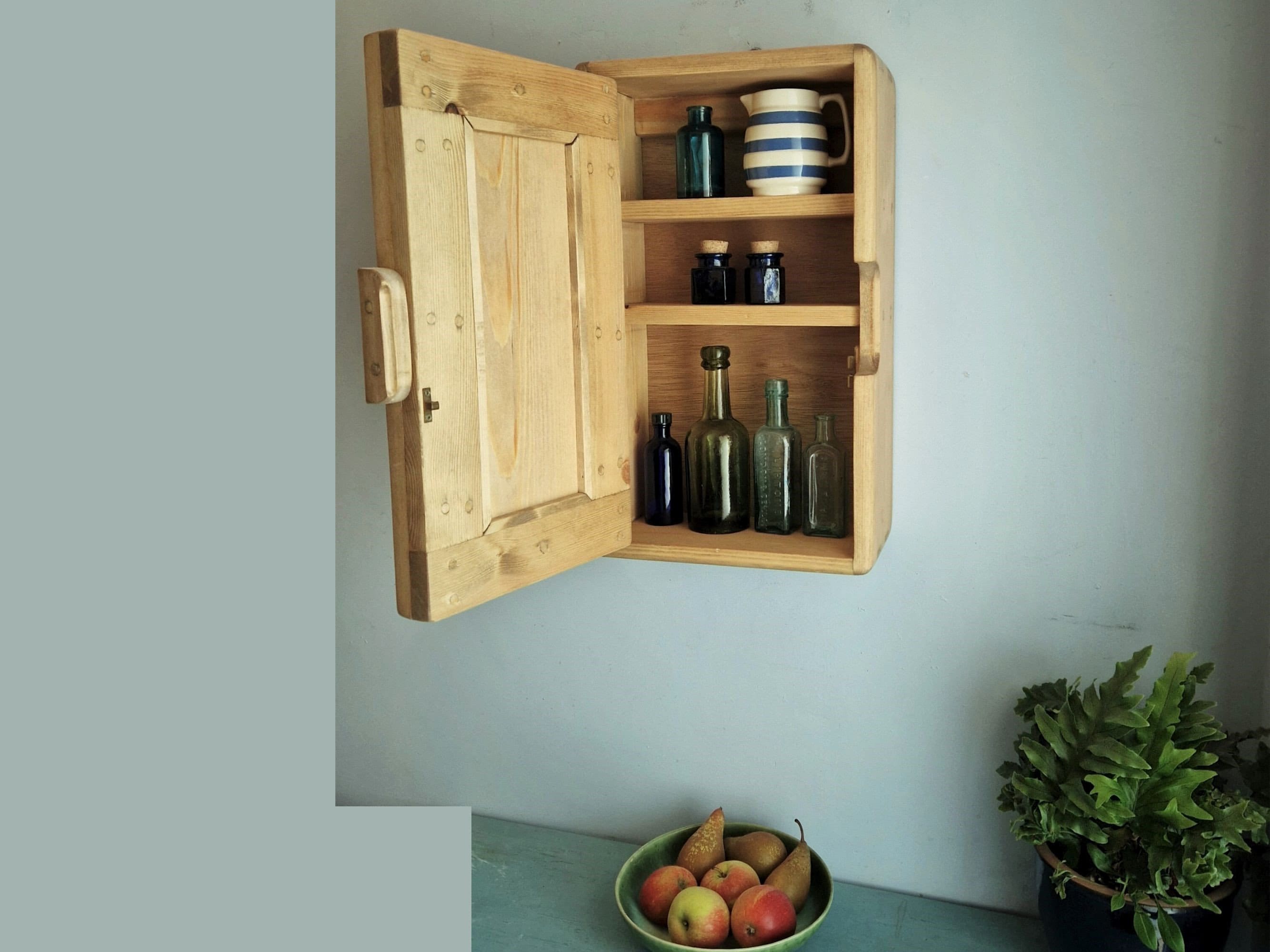 Slim wall cupboard deals