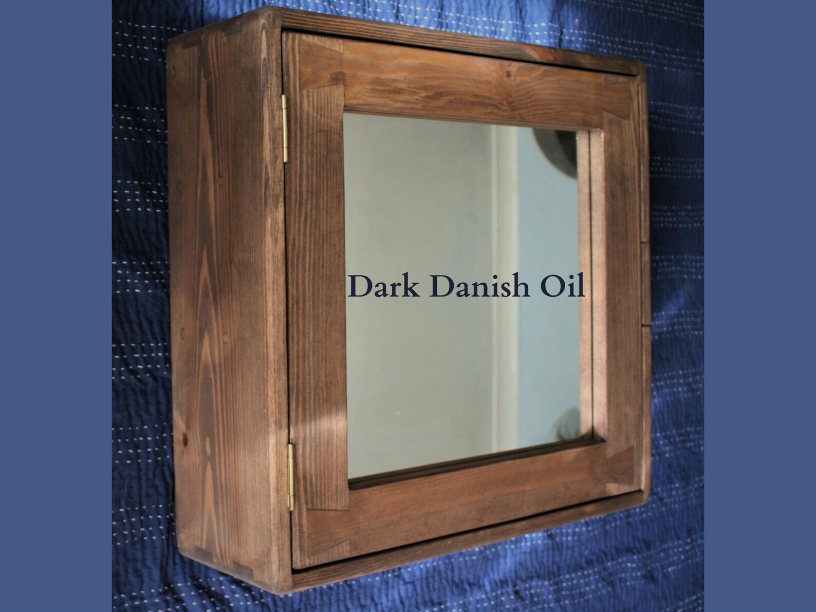 Bathroom Mirror Natural Wood Medicine 56hx54wx18d Cm Etsy UK