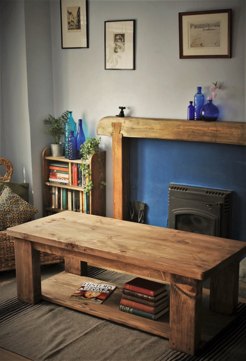 light natural wood coffee table