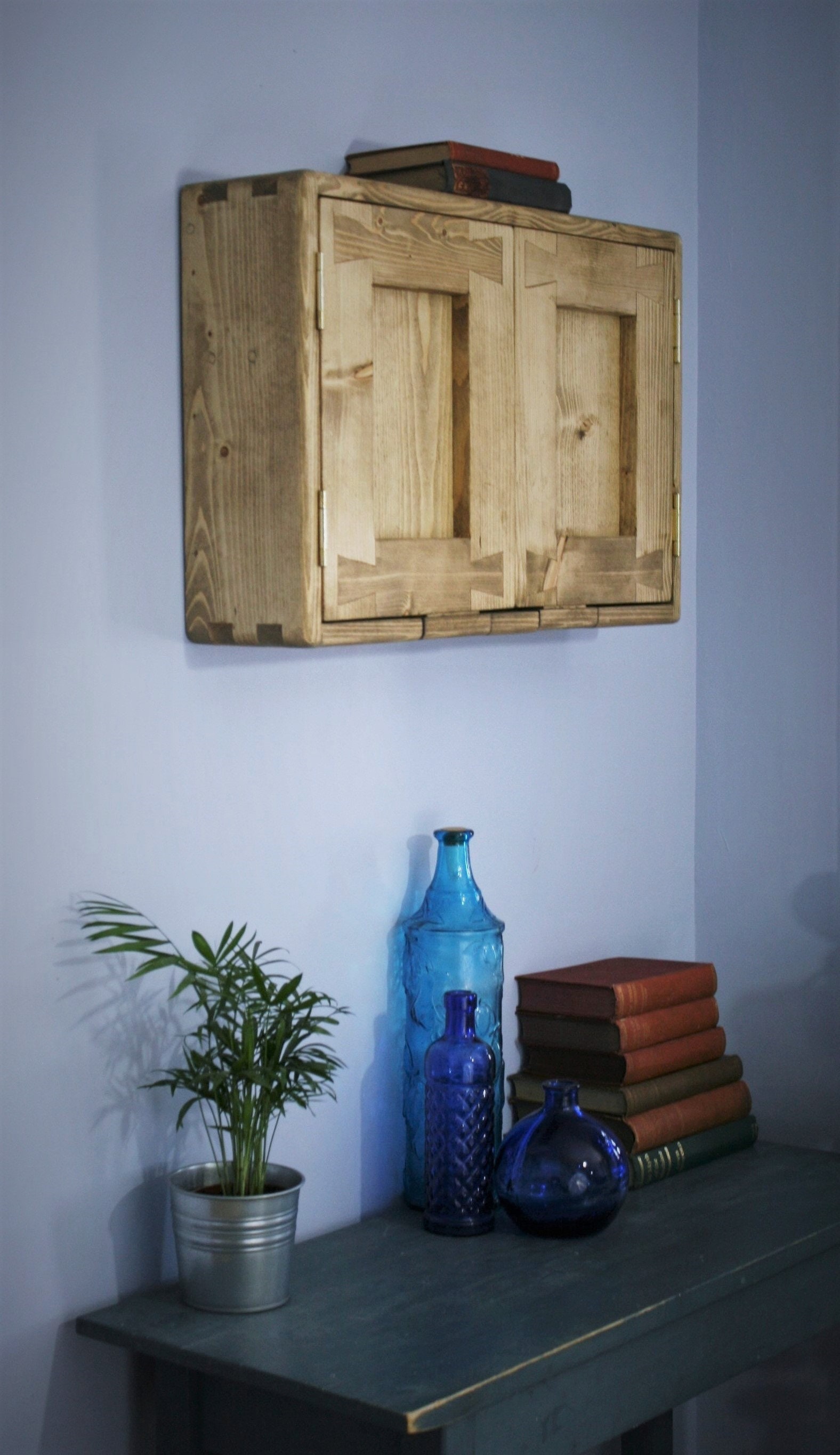 Wooden Wall Cupboard for Hallway Mud Boot Room Utility Etsy