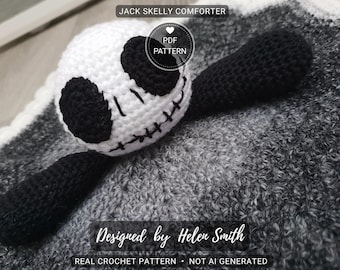 Jack Skelly Crochet Comforter | Crochet Pattern | PDF Download | UK/US Terms