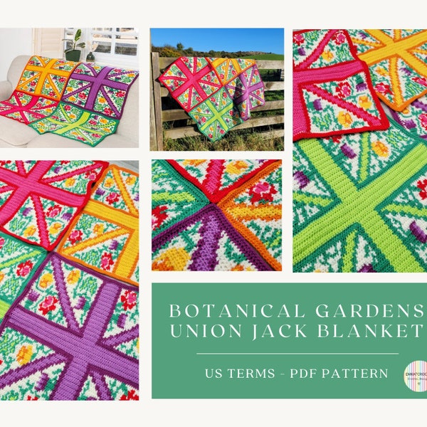 Union Jack Blanket Etsy