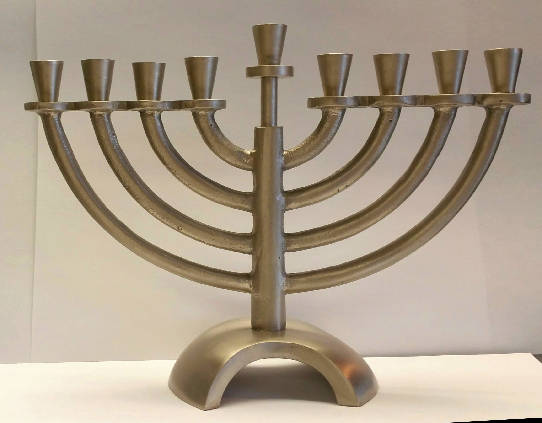 Menorah Candle Cups, Brass, Set of 9, All One Size 