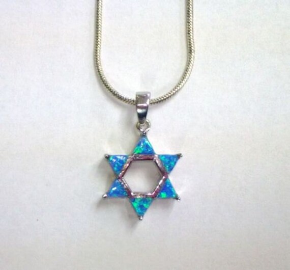 David Necklace Sterling Magen David 