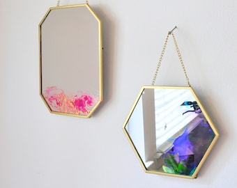 DIY Kit, Alcohol Ink Mirrors Craft Supply Kit