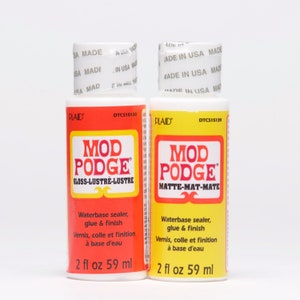 2 ounce mod podge glue for decoupage craft supplies