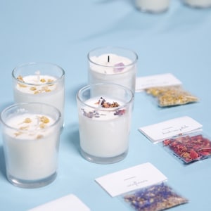 candles you can make with the diy candle kit for adults