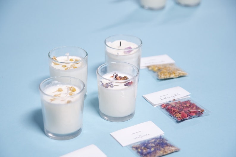 candles you can make with the diy candle kit for adults