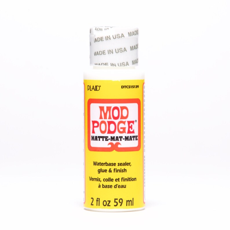 mod podge matte, decoupage glue pop shop america