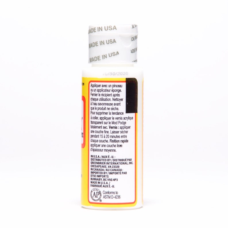 mod podge water based glue for decoupage and crafting