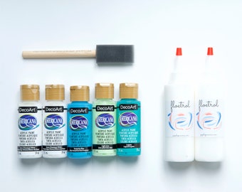 Floetrol for Acrylic Paint Pouring Medium Additive, Indonesia