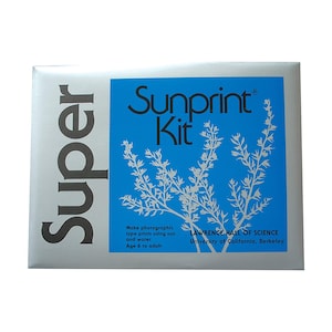 Kit fai da te, kit carta fotografica cianotipica Sunprints (8x10 fogli)