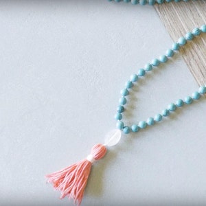 DIY Kit, Moonstone Mala Necklace, Jewelry Supply Kit image 6