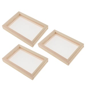 5 x 7 Inch Mold & Deckle, Paper Making Craft Supply