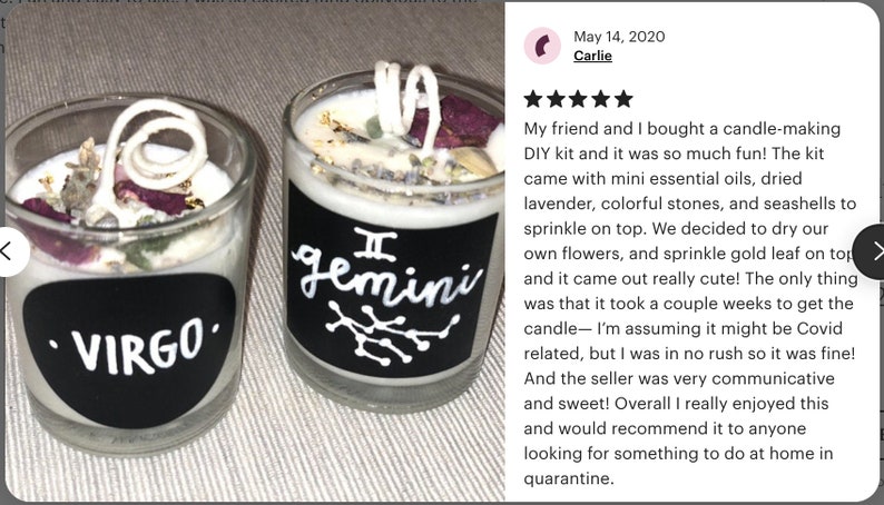 review of candle making kit for beginners by pop shop america