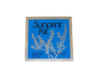 DIY Kit, Sunprints Cyanotype Photo Paper Kit (4x4 Square Sheets)