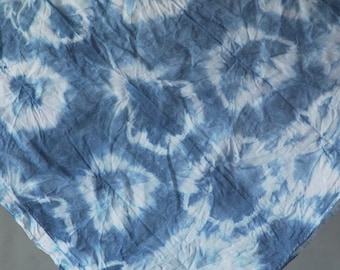 DIY Kit, Indigo Dye Bandanas Kit, Make Your Own Blue Indigo Dyed Handkerchiefs