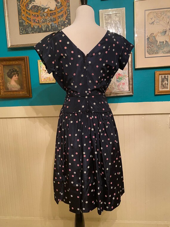1940s / 1950s Polka Dot Dress - image 5