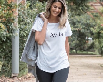 Avila logo t-shirt - White