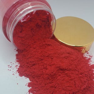 Strawberry Red Mica Powder Pigment