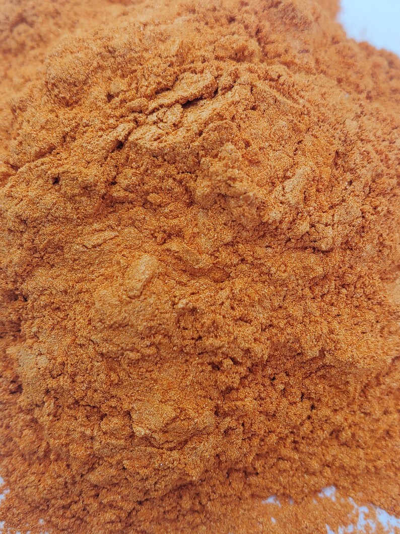 Sunrise Orange Mica Powder Pigment image 3