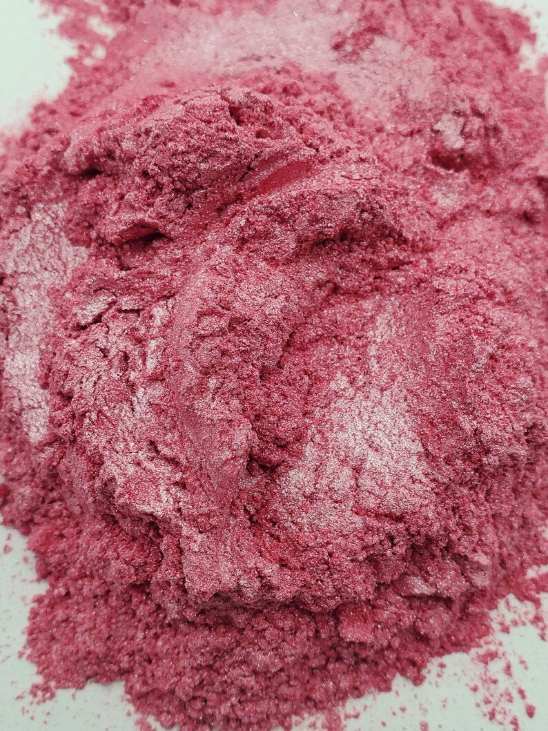 Juicy Pink Mica Powder Pigment image 3