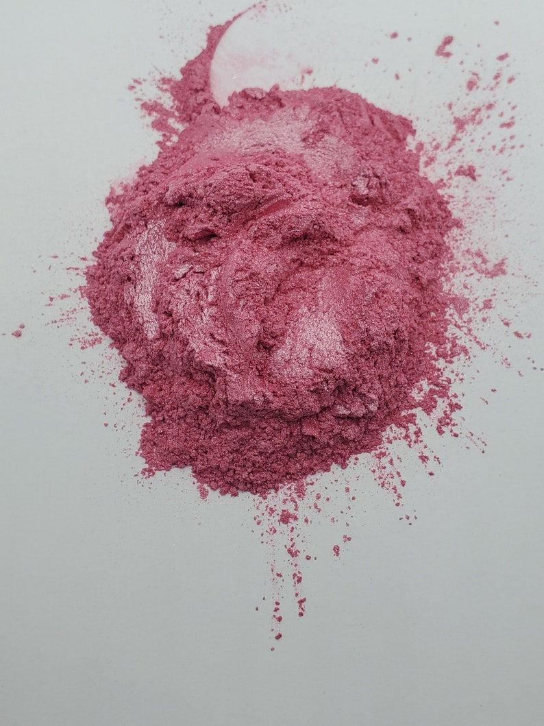 Juicy Pink Mica Powder Pigment image 4