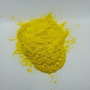 Bright Yellow Mica Powder Pigment image 3