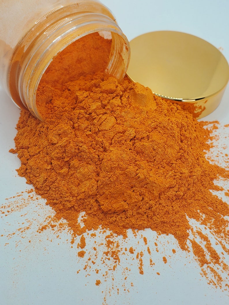 Sunrise Orange Mica Powder Pigment image 1