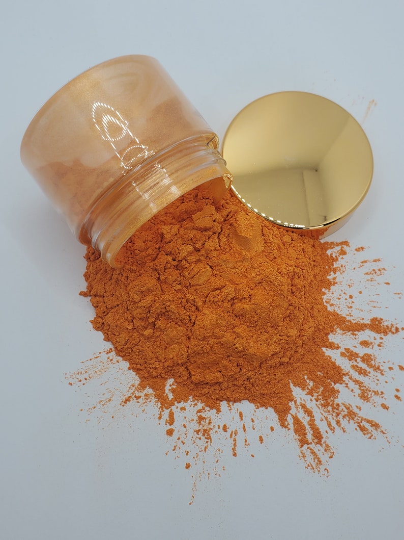 Sunrise Orange Mica Powder Pigment image 2