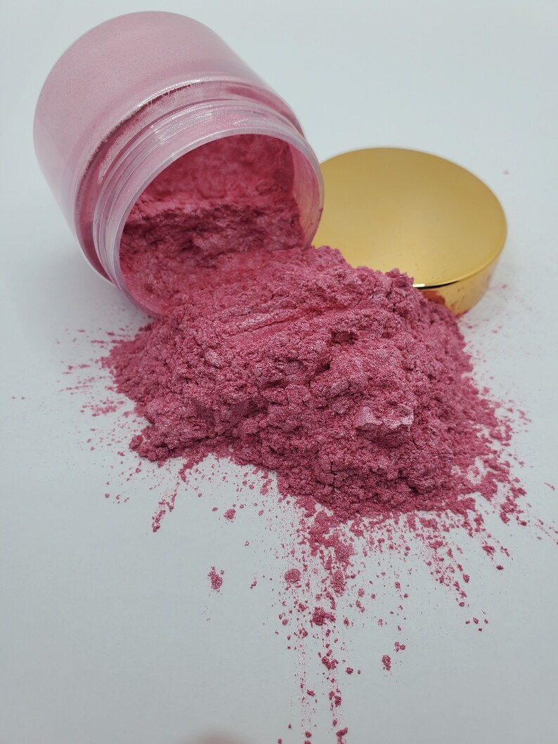 Juicy Pink Mica Powder Pigment image 1