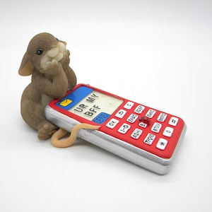 Enesco Charming Tails &quot; Hope You Get The Message&quot; Figurine