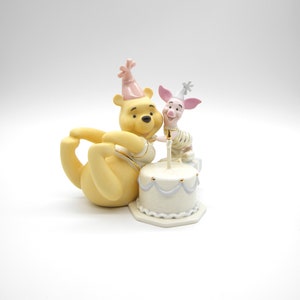 Lenox Pooh & Piglet&#39;s Birthday Surprise Figurine