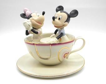Lenox Disney Showcase Collection Mickey's Teacup Twirl Figurine