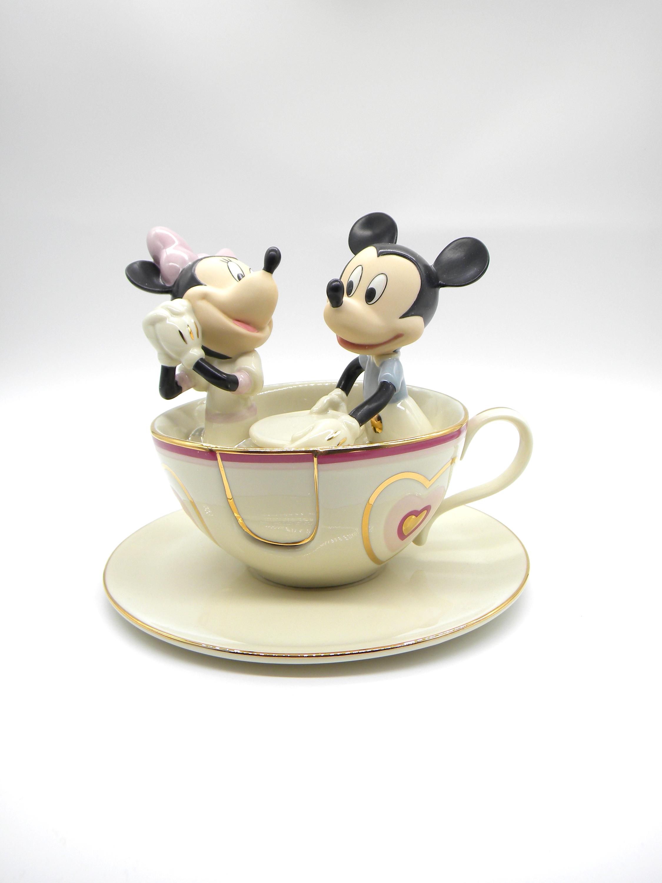 Lenox Disney Showcase Collection Mickey's Teacup Twirl Figurine - Etsy