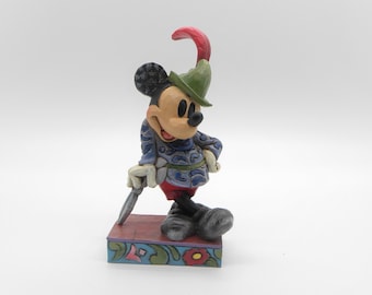 Enesco Jim Shore Disney Traditions Mickey Mouse "Sew Brave" Figurine