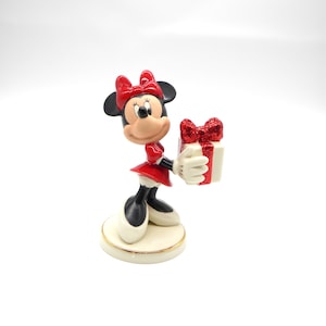 Lenox Disney Showcase The Best Wishes Collection Wrapped With Love By Minnie Figurine