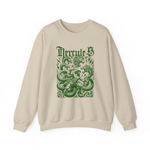 Hercules Sweatshirt, Phoenix Mithology, Mithology Gifts, Greek Mithology, Hercules, Hercules Shirt, Zeus, Triton, Poseidon, Literature Shirt