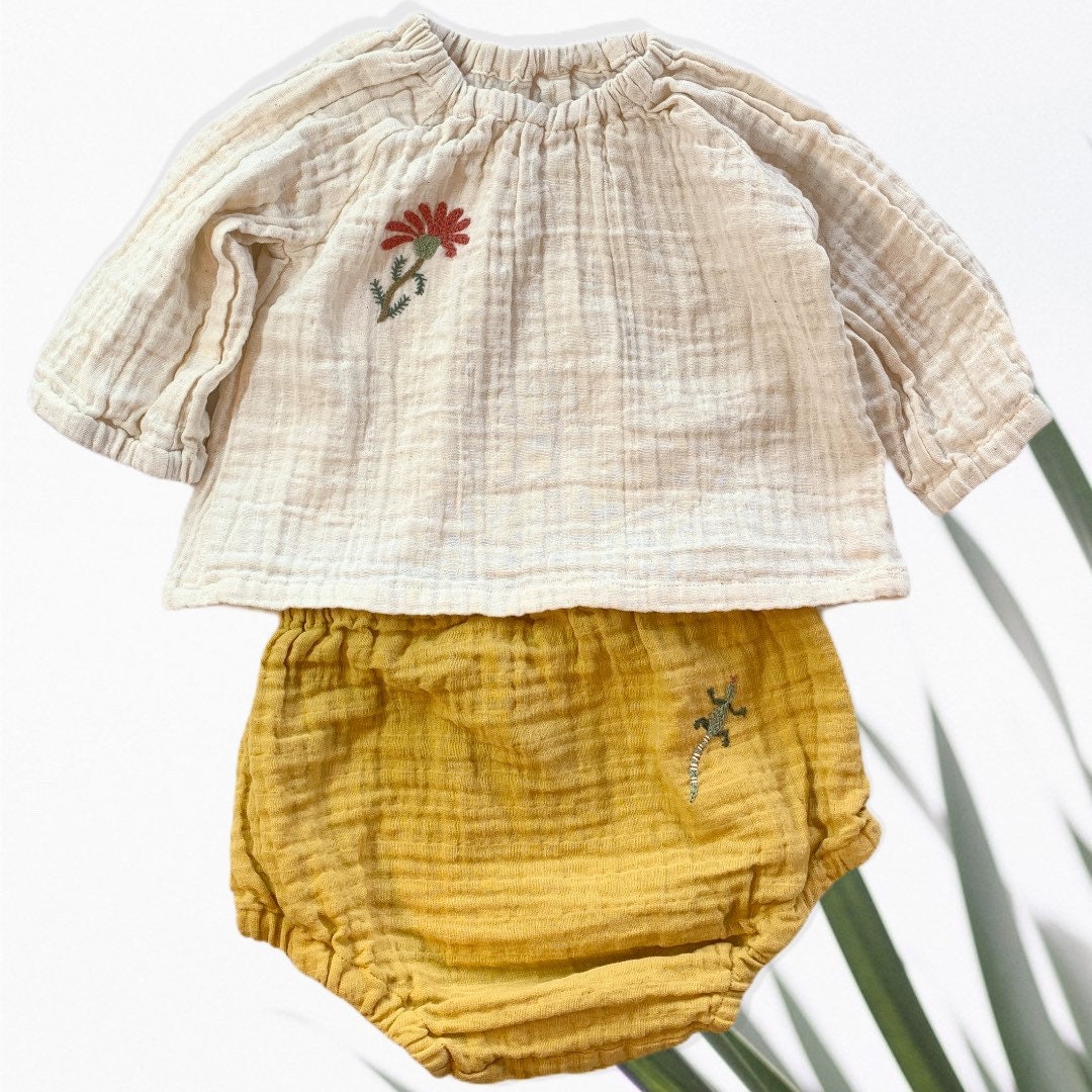 Lilakind Baby Musselin Shirt - Oversize Top Made In Germany