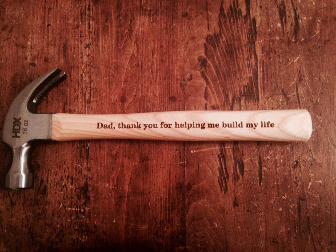 ENGRAVED HAMMER. Wedding Hammer Groom Gift Father of the Etsy
